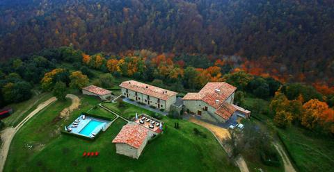 Finca El Ventos Santa Pau Exterior foto